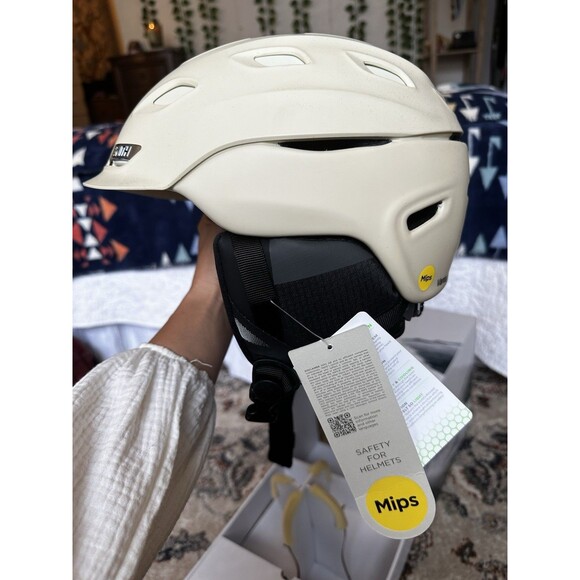 Smith Vantage MIPS Snowboard Ski Helmet Women’s Size Small Matte Birch Brand New - Picture 4 of 9